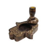 5702 Hamsa Fatimas hånd backflow røgelseskegler holder