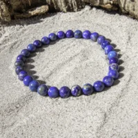 Lapis Lazuli armbånd 6 mm