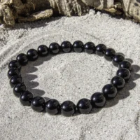 Sort Onyx armbånd 8 mm