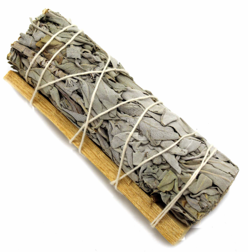 Hvid salvie og Palo Santo smudge 1