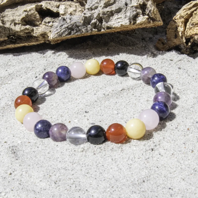 7 Chakra armbånd 8 mm