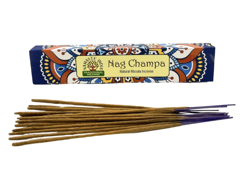 nag champa røgelsespinde namaste