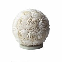 Rose Globus | Boho Musling Lampe | 15 cm.